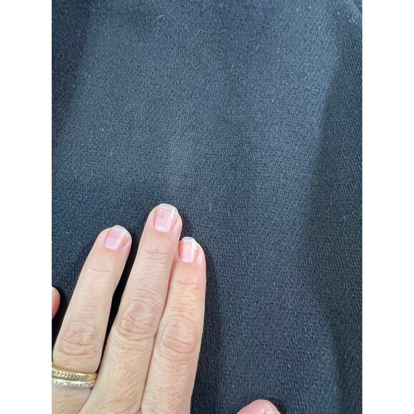 Vintage JG Hook 100% Wool Petite Womans Trench Overcoat Size L/XL - Picture 10 of 12